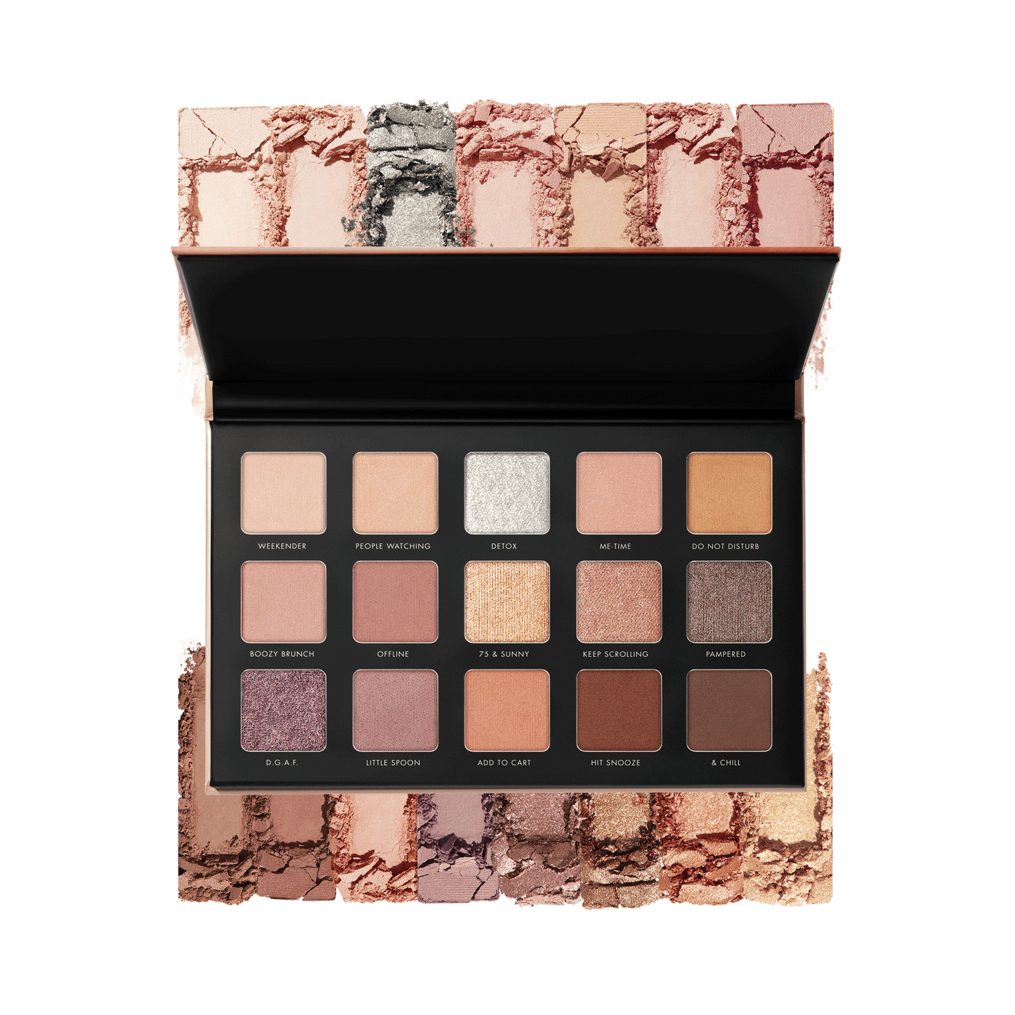 Gilded Eyeshadow Palettes