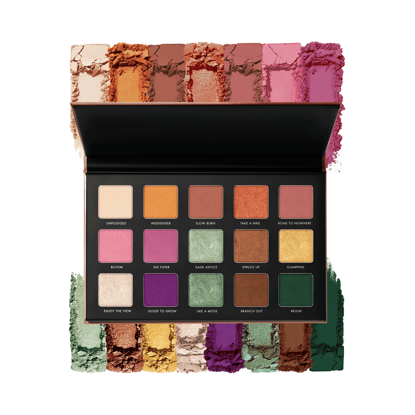Gilded Eyeshadow Palettes
