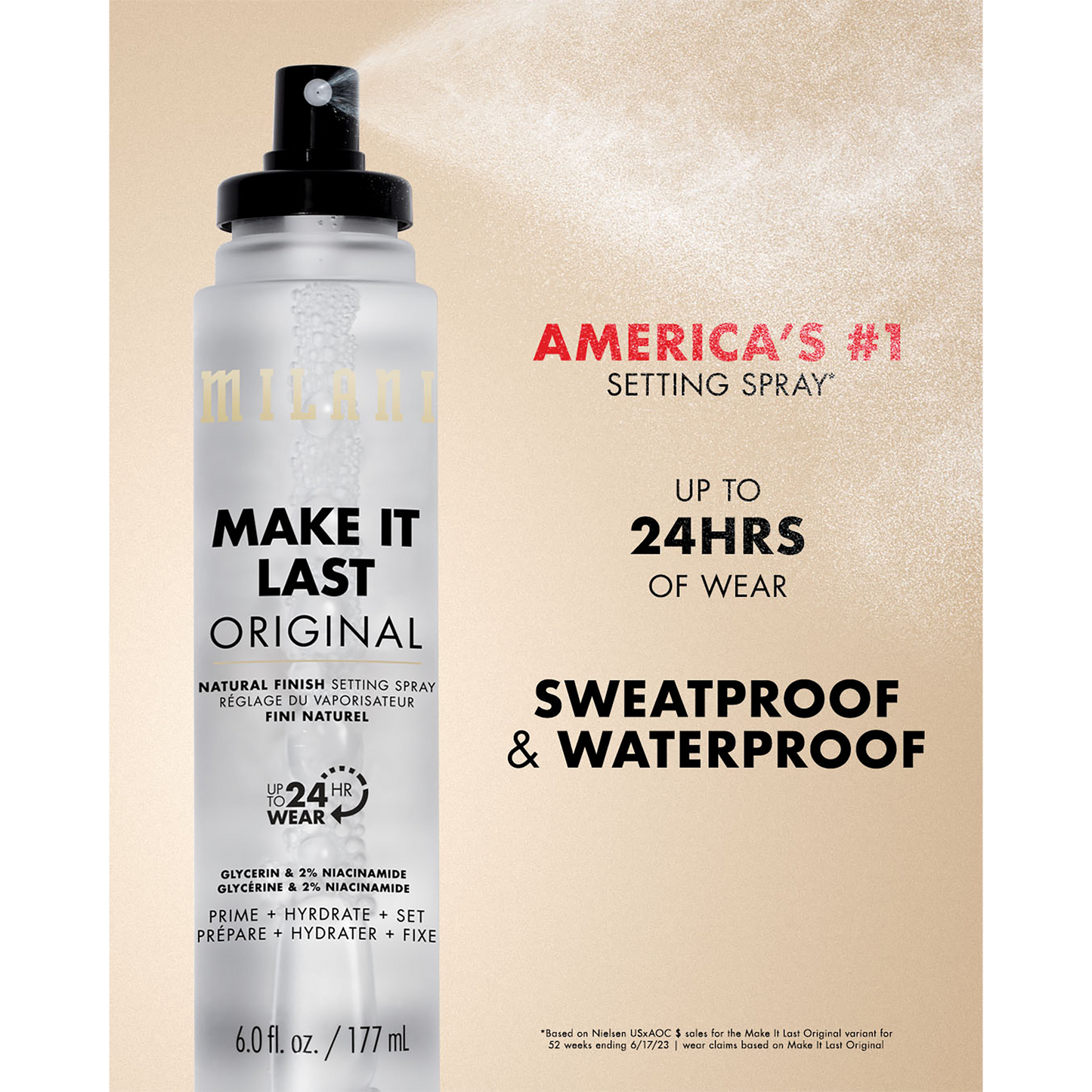 Make It Last Original - Natural Finish Setting Spray Jumbo Size