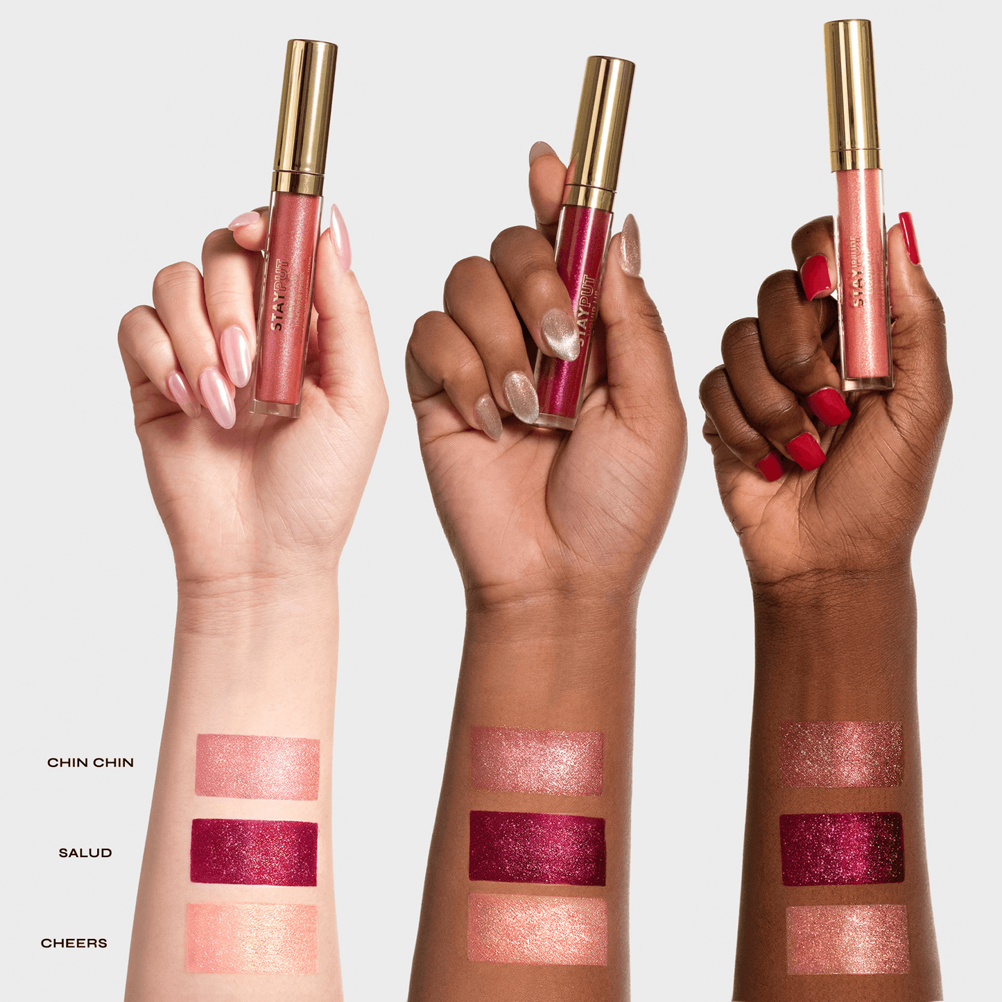 Stay Put Liquid Lip Shimmer Lipstick