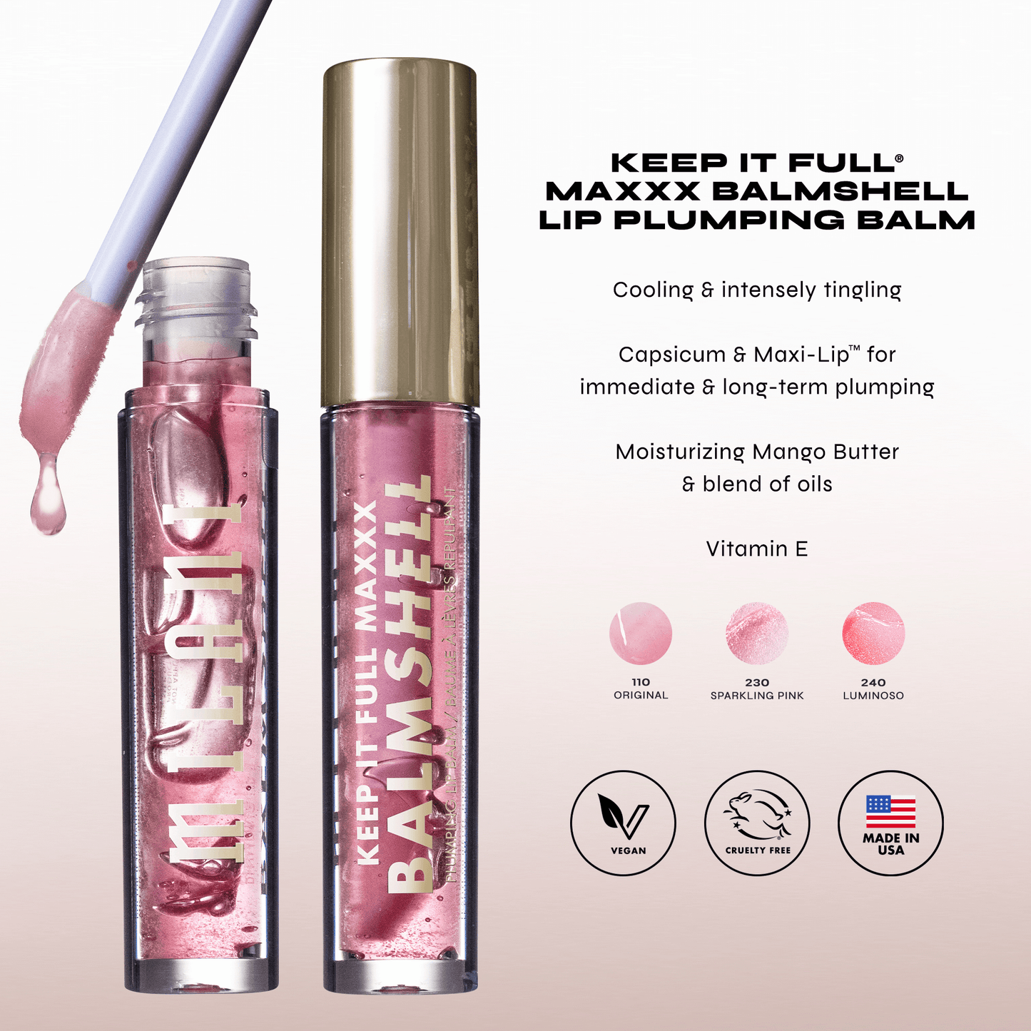 Keep It Full Maxxx Balmshell Lip Plumping Balm