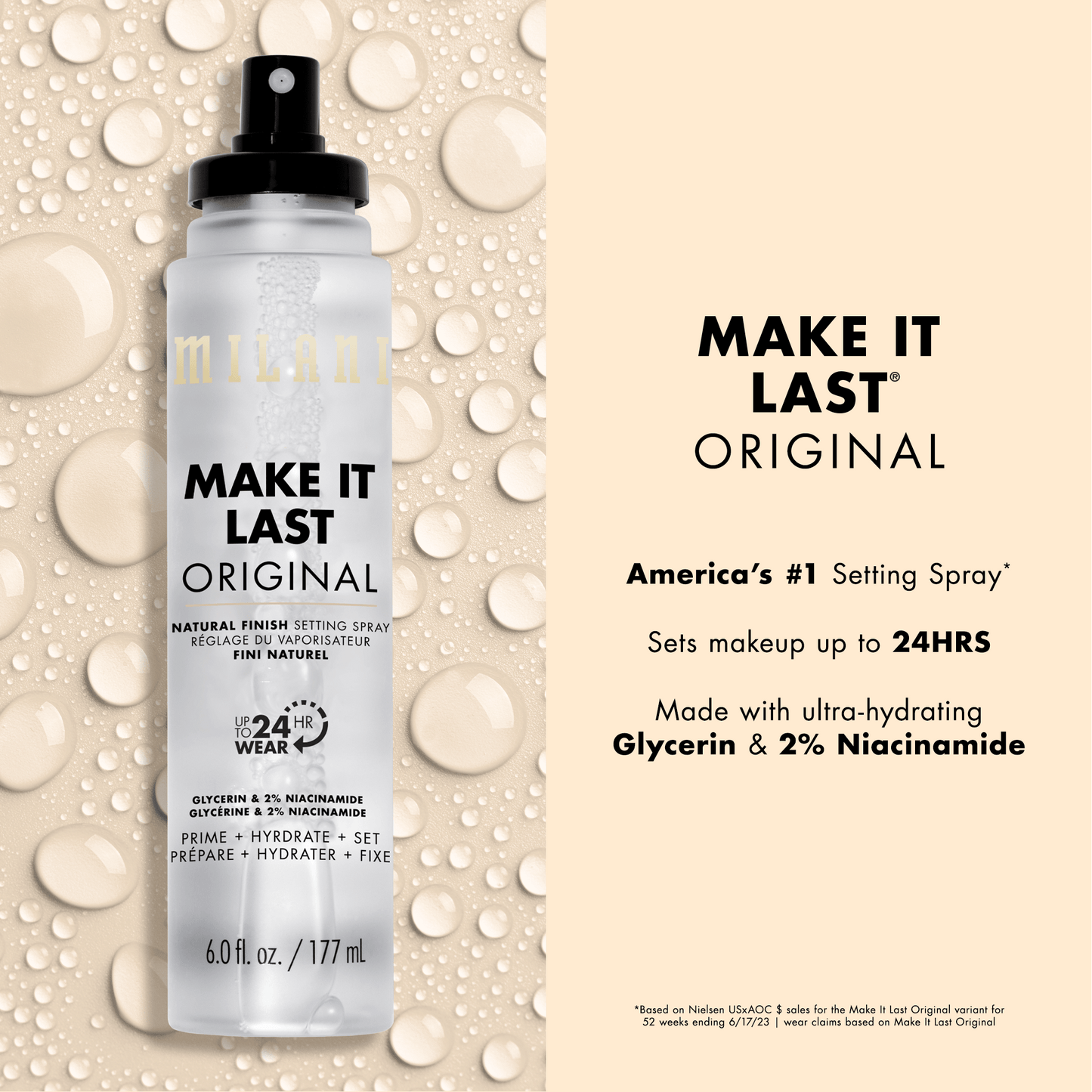 Make It Last Original - Natural Finish Setting Spray Jumbo Size