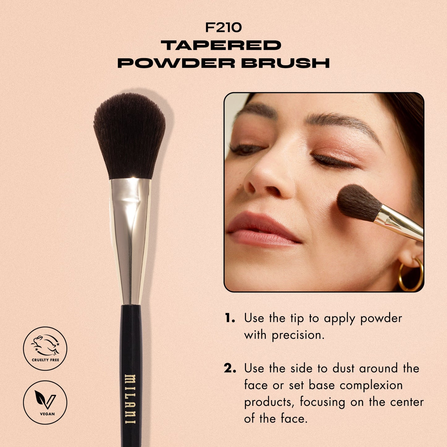 Tapered Powder Brush