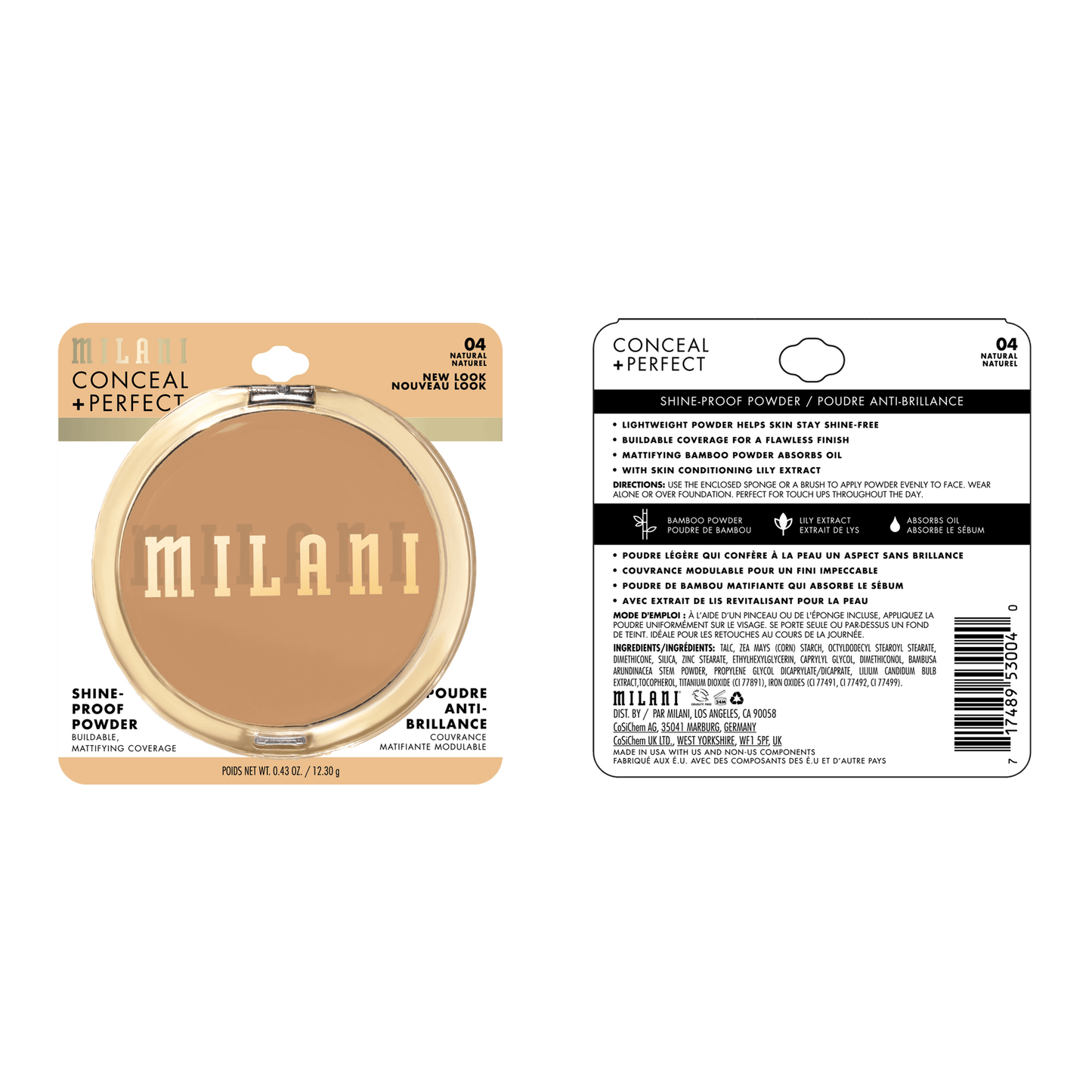 Conceal + Perfect Shine-Proof Powder
