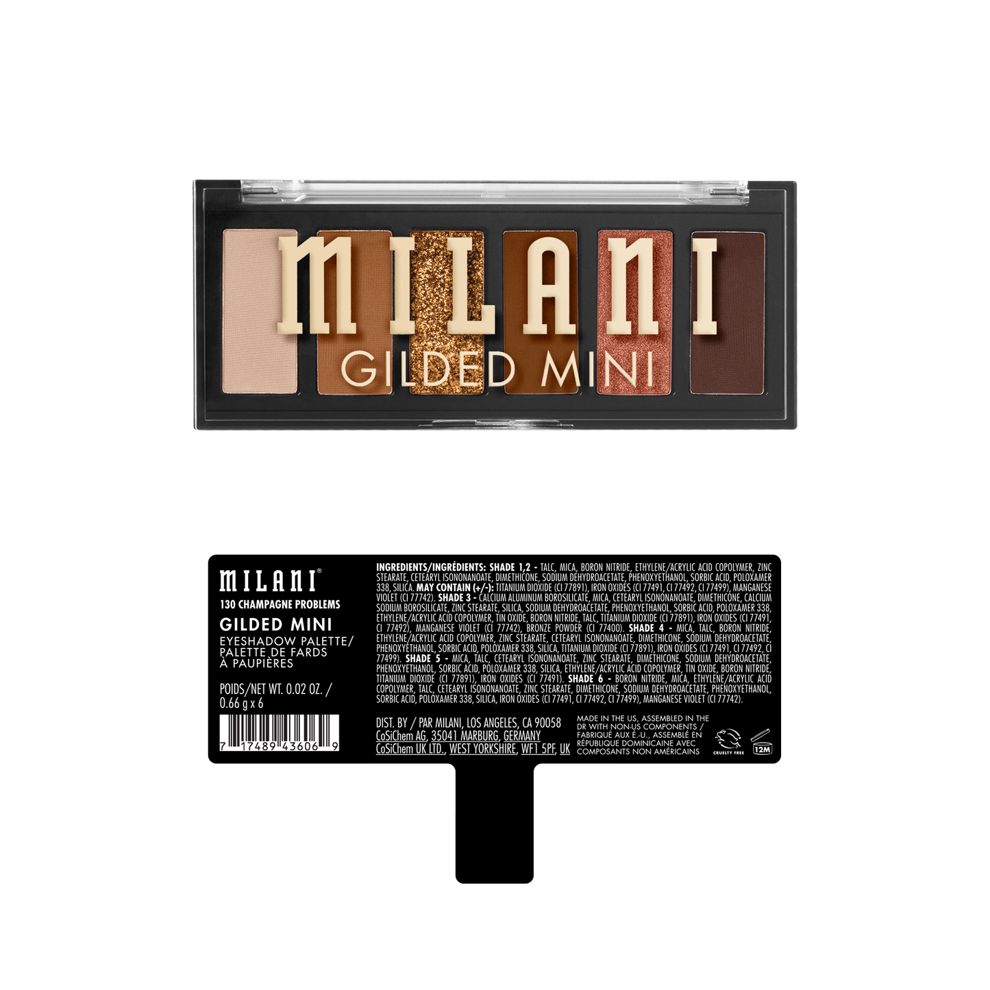 Gilded Mini Eyeshadow Palettes