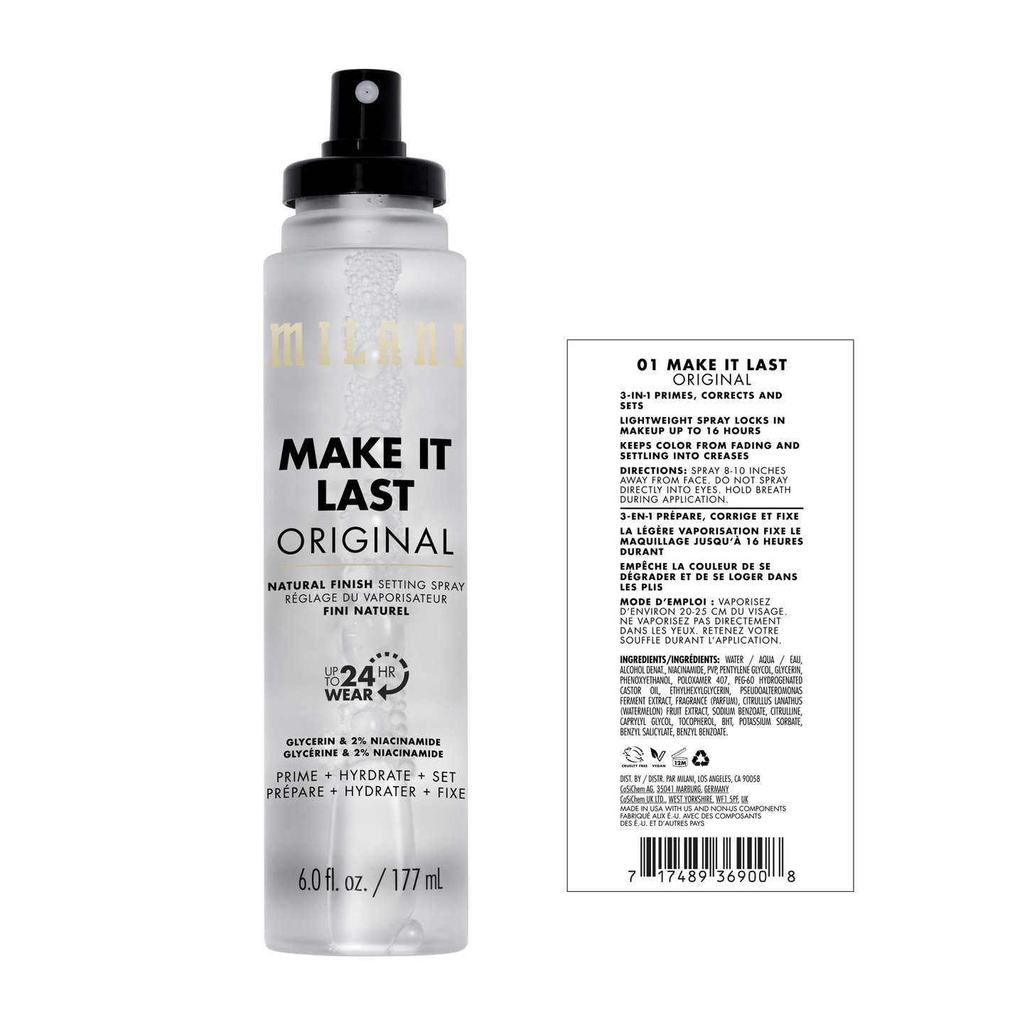 Make It Last Original - Natural Finish Setting Spray Jumbo Size