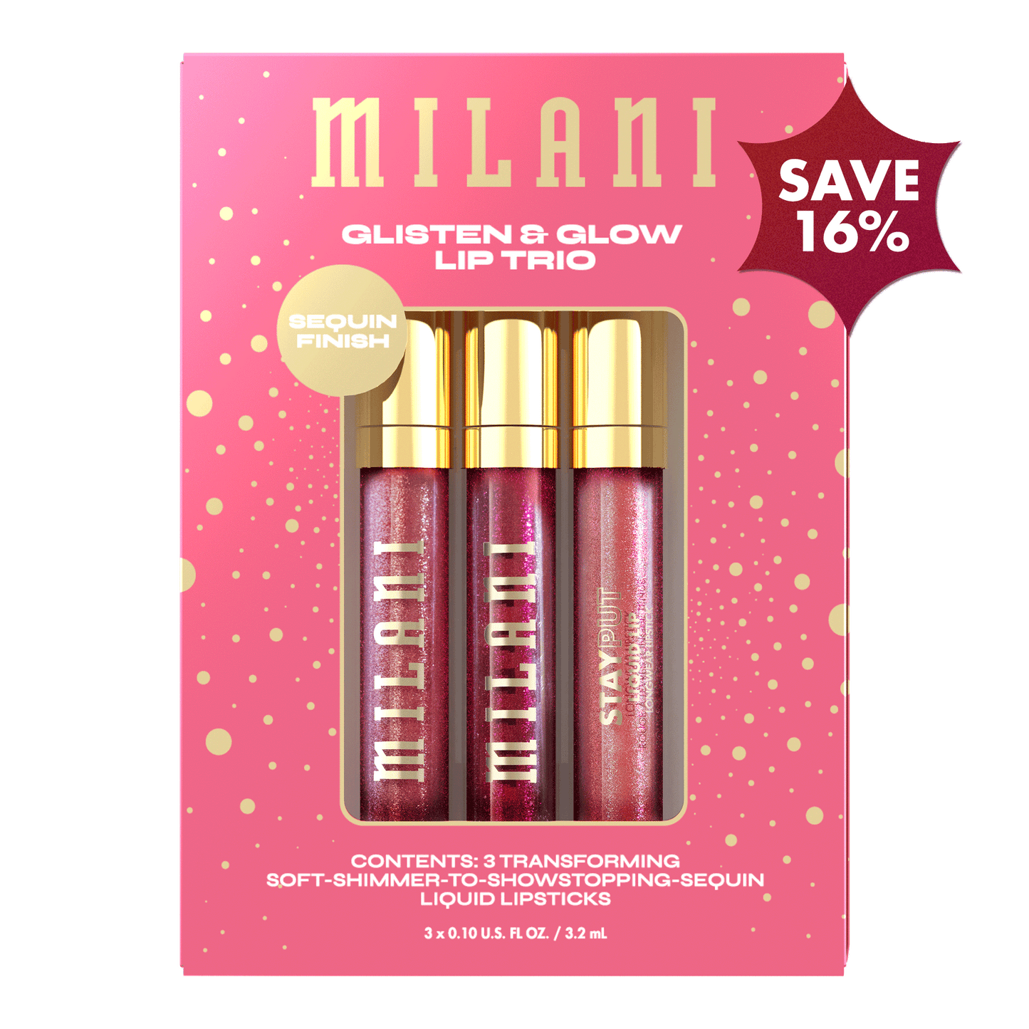 Stay Put Liquid Lip Shimmer Lipstick