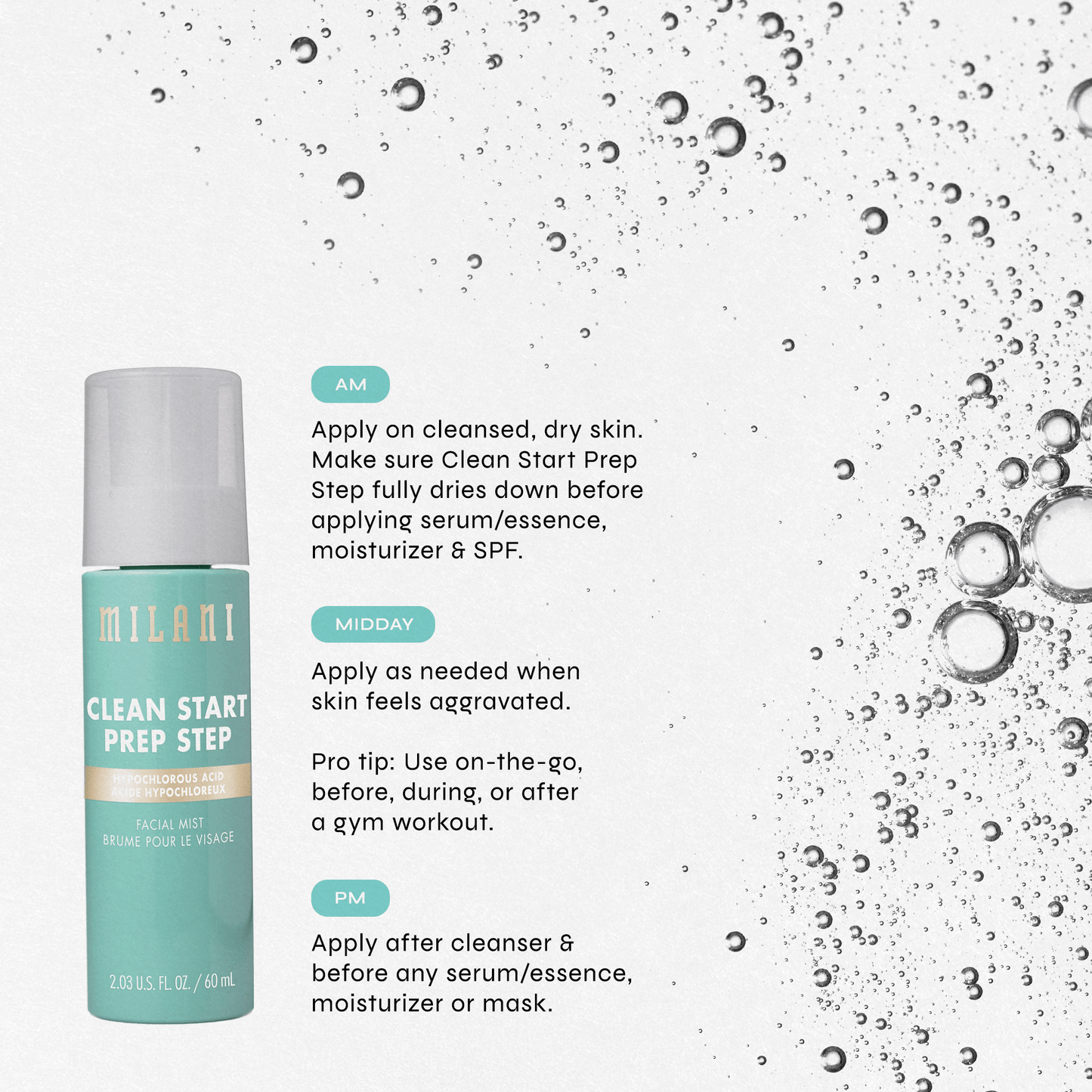 Clean Start Prep Step Facial Mist