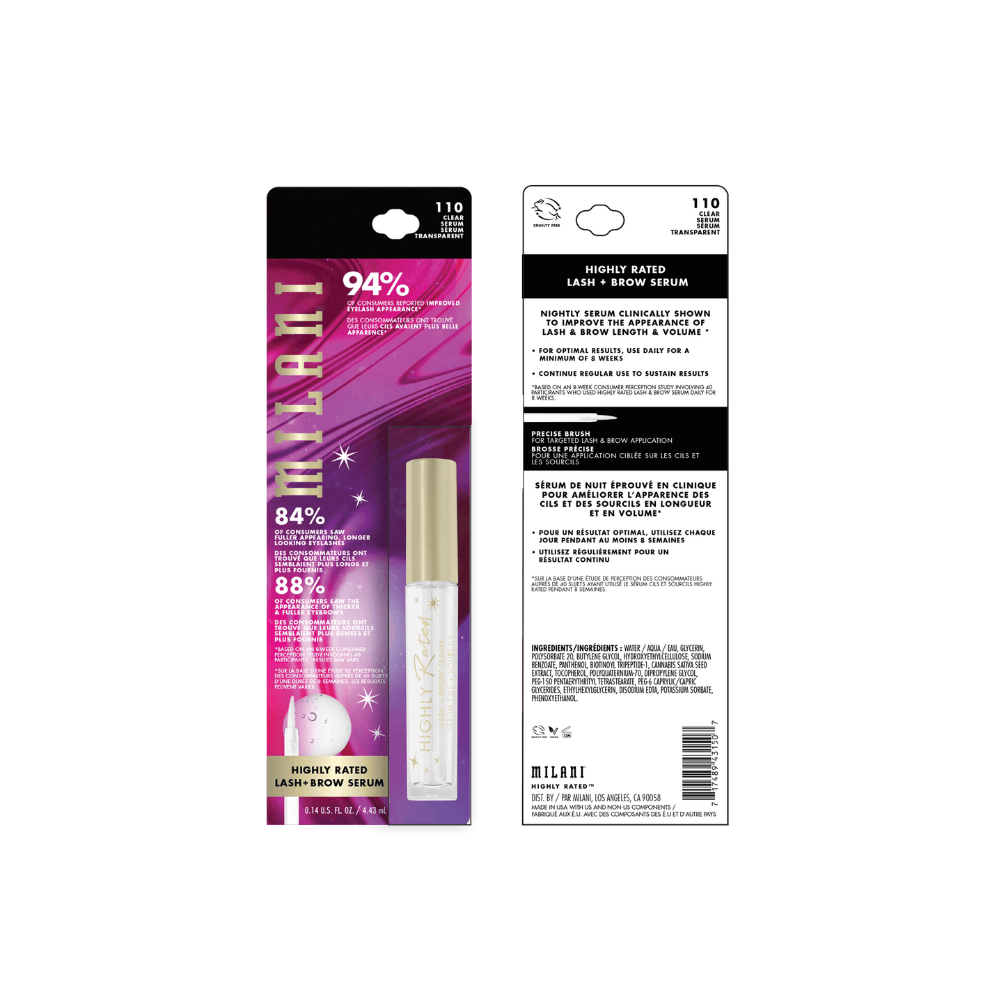 Highly Rated Lash & Brow Serum