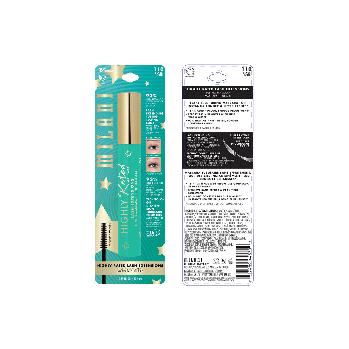 Highly Rated Lash Extensions Mascara