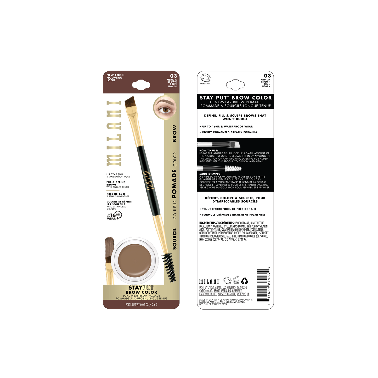 Stay Put? Brow Color
